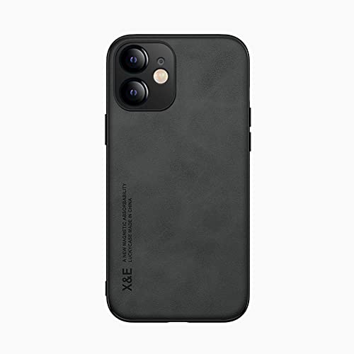 Kepuch Silklike Hülle für iPhone 11 6.1" - Hüllen Case Eingebaute Metallplatte für iPhone 11 6.1" - Schwarz von Kepuch