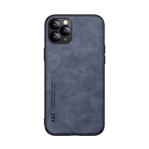 Kepuch Silklike Hülle für iPhone 11 Pro 5.8" - Hüllen Case Eingebaute Metallplatte für iPhone 11 Pro 5.8" - Blau von Kepuch