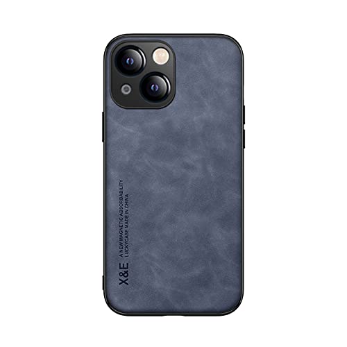 Kepuch Silklike Hülle für iPhone 13 6.1" - Hüllen Case Eingebaute Metallplatte für iPhone 13 6.1" - Blau von Kepuch