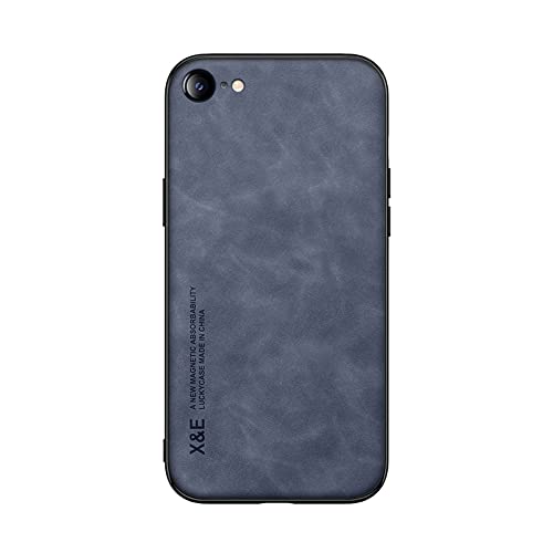 Kepuch Silklike Hülle für iPhone 7/8 - Hüllen Case Eingebaute Metallplatte für iPhone 7/8 - Blau von Kepuch