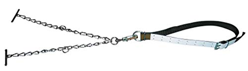 Bullenanb. kompl. m. Kette 7mm dopp., Sicherheitsverschl.groß von Kerbl