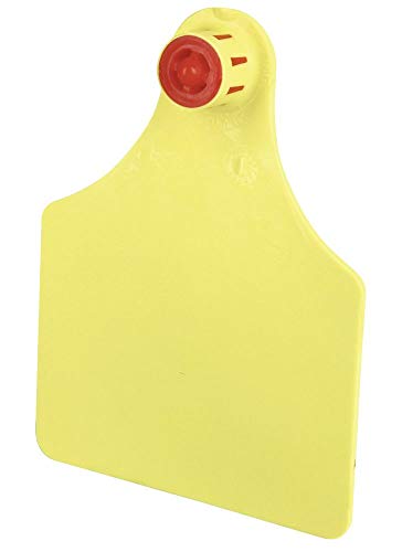 FlexoPlus Rinder-Ohrmarke D/D blanko, Dorn- u Lochteil, gelb FlexoPlus Rinder-Ohrmarke D/D blanko, Dorn- u Lochteil, gelb von Kerbl