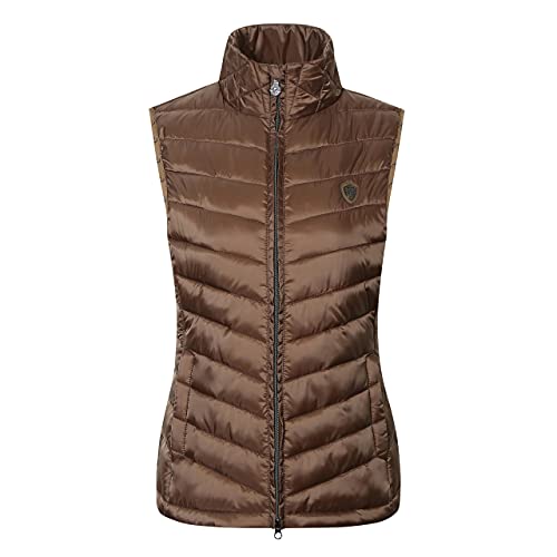 Kerbl 3223504 H/W 2021 Steppweste für Damen, circircappuccino, Größe XL von Kerbl