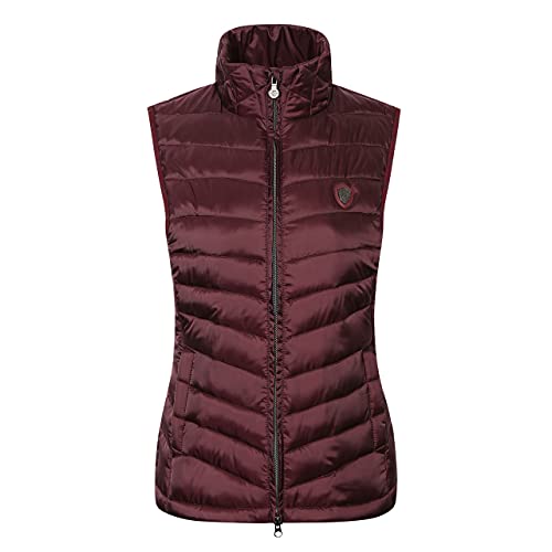 Kerbl 3223521 H/W 2021 Steppweste für Damen, Aubergine, Größe XS von Kerbl