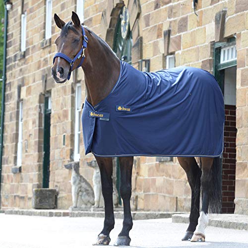 Kerbl Bucas Prize Cooler Pferdedecke 145 Navy/Gold von Kerbl