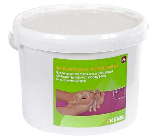 Kerbl Handwaschpaste (Reinigungspase) mit Reibemittel, 10000 ml / Eimer, Nr. 151172 von Kerbl