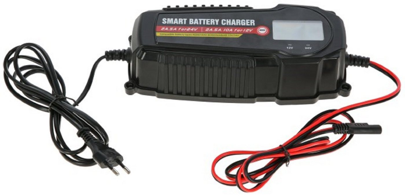 Kerbl Kerbl AKO Ladegerät f. 12V Gel/Nass-AKKU mit LCD-Display 371037 Batterie-Ladegerät (1-tlg) von Kerbl