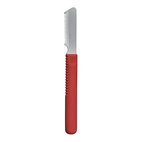 Kerbl VH327R Aesculap Trimmmesser mit Klinge Fein Gezahnt, 190mm Länge, 50 Stück von Kerbl