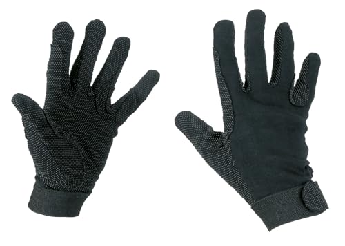 Reithandschuhe Baumwolle Jersey Gr.L schwarz Reithandschuhe Baumwolle Jersey Gr.L schwarz von Covalliero