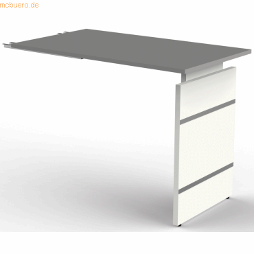 Kerkmann Anbautisch StageOne Form 4 BxT 100x60cm grafit Kerkmann Anbautisch StageOne Form 4 BxT 100x60cm grafit von Kerkmann