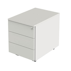 Kerkmann Form 1 Rollcontainer weiß 3 Auszüge 42,0 x 60,0 x 54,0 cm von Kerkmann