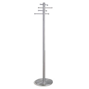 Kerkmann Kleiderständer Arte 30687181 silber Metall 8 Haken 41,0 x 180,0 cm von Kerkmann