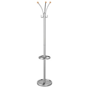 Kerkmann Kleiderständer Nina 30609514 silber Metall 6 Haken 31,0 x 170,0 cm von Kerkmann