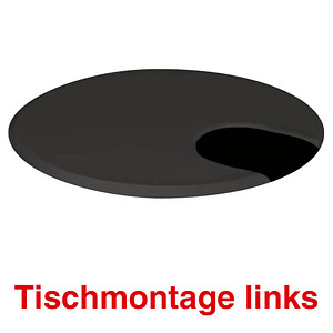 Kerkmann Move 1 Kabeldurchführung 6,0 cm schwarz Kerkmann Move 1 Kabeldurchführung 6,0 cm schwarz von Kerkmann