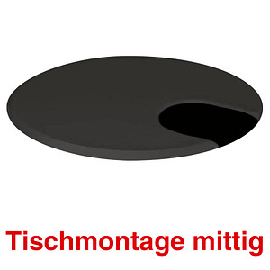 Kerkmann Move 1 Kabeldurchführung 6,0 cm schwarz Kerkmann Move 1 Kabeldurchführung 6,0 cm schwarz von Kerkmann
