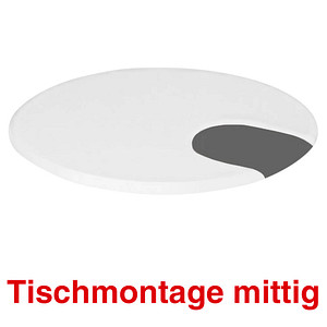 Kerkmann Move 1 Kabeldurchführung 6,0 cm weiß Kerkmann Move 1 Kabeldurchführung 6,0 cm weiß von Kerkmann