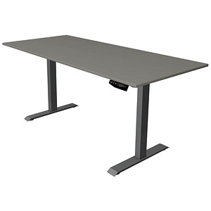 Kerkmann Move 1 elektrisch höhenverstellbarer Schreibtisch grafit rechteckig, T-Fuß-Gestell grau 180,0 x 80,0 cm Kerkmann Move 1 elektrisch höhenverstellbarer Schreibtisch grafit rechteckig, T-Fuß-Gestell grau 180,0 x 80,0 cm von Kerkmann