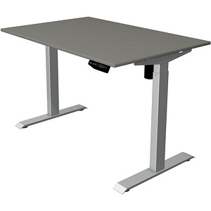 Kerkmann Move 1 elektrisch höhenverstellbarer Schreibtisch grafit rechteckig, T-Fuß-Gestell silber 120,0 x 80,0 cm Kerkmann Move 1 elektrisch höhenverstellbarer Schreibtisch grafit rechteckig, T-Fuß-Gestell silber 120,0 x 80,0 cm von Kerkmann