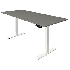 Kerkmann Move 1 elektrisch höhenverstellbarer Schreibtisch grafit rechteckig, T-Fuß-Gestell weiß 180,0 x 80,0 cm Kerkmann Move 1 elektrisch höhenverstellbarer Schreibtisch grafit rechteckig, T-Fuß-Gestell weiß 180,0 x 80,0 cm von Kerkmann