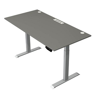 Kerkmann Move 1 plus elektrisch höhenverstellbarer Schreibtisch grafit rechteckig, T-Fuß-Gestell grau 160,0 x 80,0 cm Kerkmann Move 1 plus elektrisch höhenverstellbarer Schreibtisch grafit rechteckig, T-Fuß-Gestell grau 160,0 x 80,0 cm von Kerkmann