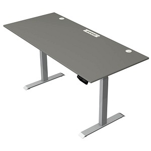 Kerkmann Move 1 plus elektrisch höhenverstellbarer Schreibtisch grafit rechteckig, T-Fuß-Gestell grau 180,0 x 80,0 cm Kerkmann Move 1 plus elektrisch höhenverstellbarer Schreibtisch grafit rechteckig, T-Fuß-Gestell grau 180,0 x 80,0 cm von Kerkmann