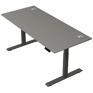 Kerkmann Move 2 Plus elektrisch höhenverstellbarer Schreibtisch grafit rechteckig, T-Fuß-Gestell anthrazit 180,0 x 80,0 cm Kerkmann Move 2 Plus elektrisch höhenverstellbarer Schreibtisch grafit rechteckig, T-Fuß-Gestell anthrazit 180,0 x 80,0 cm von Kerkmann
