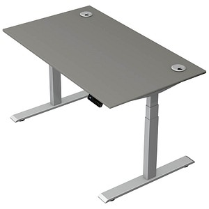 Kerkmann Move 2 Plus elektrisch höhenverstellbarer Schreibtisch grafit rechteckig, T-Fuß-Gestell silber 140,0 x 80,0 cm Kerkmann Move 2 Plus elektrisch höhenverstellbarer Schreibtisch grafit rechteckig, T-Fuß-Gestell silber 140,0 x 80,0 cm von Kerkmann