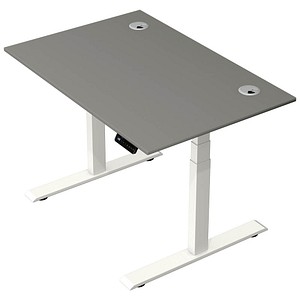 Kerkmann Move 2 Plus elektrisch höhenverstellbarer Schreibtisch grafit rechteckig, T-Fuß-Gestell weiß 120,0 x 80,0 cm Kerkmann Move 2 Plus elektrisch höhenverstellbarer Schreibtisch grafit rechteckig, T-Fuß-Gestell weiß 120,0 x 80,0 cm von Kerkmann