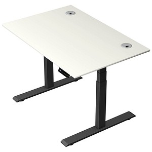 Kerkmann Move 2 Plus elektrisch höhenverstellbarer Schreibtisch weiß rechteckig, T-Fuß-Gestell anthrazit 120,0 x 80,0 cm Kerkmann Move 2 Plus elektrisch höhenverstellbarer Schreibtisch weiß rechteckig, T-Fuß-Gestell anthrazit 120,0 x 80,0 cm von Kerkmann