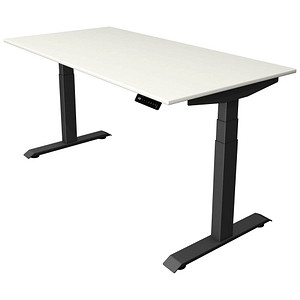 Kerkmann Move 4 elektrisch höhenverstellbarer Schreibtisch weiß rechteckig, T-Fuß-Gestell grau 160,0 x 80,0 cm Kerkmann Move 4 elektrisch höhenverstellbarer Schreibtisch weiß rechteckig, T-Fuß-Gestell grau 160,0 x 80,0 cm von Kerkmann