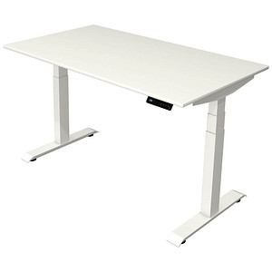 Kerkmann Move 4 elektrisch höhenverstellbarer Schreibtisch weiß rechteckig, T-Fuß-Gestell weiß 140,0 x 80,0 cm Kerkmann Move 4 elektrisch höhenverstellbarer Schreibtisch weiß rechteckig, T-Fuß-Gestell weiß 140,0 x 80,0 cm von Kerkmann