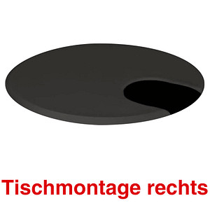 Kerkmann Move Kabeldurchführung 6,0 cm schwarz Kerkmann Move Kabeldurchführung 6,0 cm schwarz von Kerkmann