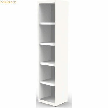 Kerkmann Regal StageOne Form 5 BxTxH 41x36x186cm 5 OH weiß Kerkmann Regal StageOne Form 5 BxTxH 41x36x186cm 5 OH weiß von Kerkmann