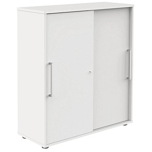 Kerkmann Schiebetürenschrank, 13449110 weiß 2 Fachböden 100,0 x 40,0 x 111,0 cm Kerkmann Schiebetürenschrank, 13449110 weiß 2 Fachböden 100,0 x 40,0 x 111,0 cm von Kerkmann