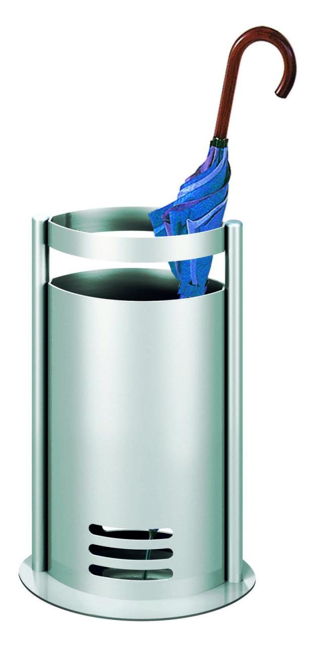 Kerkmann Schirmständer tec-art silber Stahl von Kerkmann