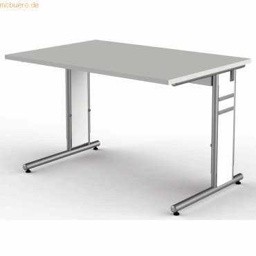 Kerkmann Schreibtisch StageOne Form 4 BxT120x80cm lichtgrau Kerkmann Schreibtisch StageOne Form 4 BxT120x80cm lichtgrau von Kerkmann