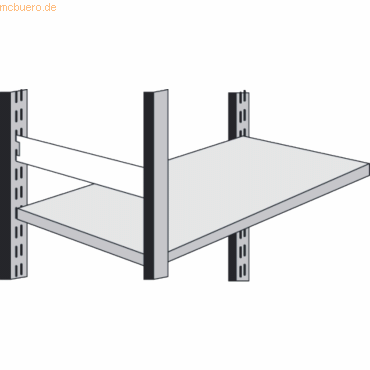 Kerkmann Seitensteg für Büro-Regal Progress 500 Tiefe 60cm lichtgrau Kerkmann Seitensteg für Büro-Regal Progress 500 Tiefe 60cm lichtgrau von Kerkmann