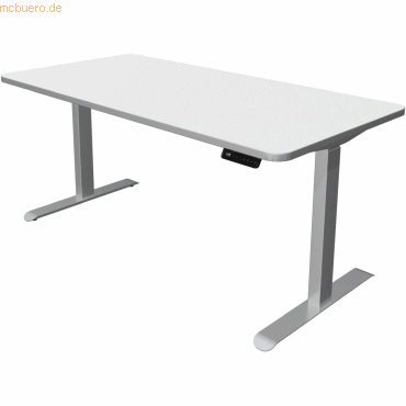 Kerkmann Sitz-/Stehtisch Move 3 Premium BxTxH 160x80x72-121cm weiß von Kerkmann