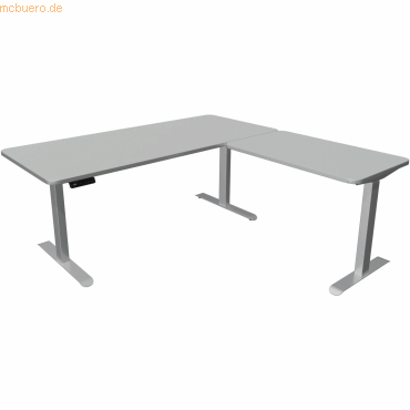 Kerkmann Sitz-/Stehtisch Move 3 Premium BxTxH 180x80x72-121cm Anbautis von Kerkmann