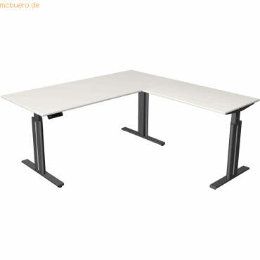 Kerkmann Sitz-/Stehtisch Move 3 elegant BxTxH 180x180x72-120cm + Anbau von Kerkmann