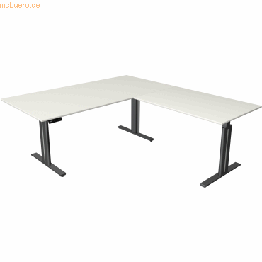 Kerkmann Sitz-/Stehtisch Move 3 elegant BxTxH 200x220x72-120cm + Anbau Kerkmann Sitz-/Stehtisch Move 3 elegant BxTxH 200x220x72-120cm + Anbau von Kerkmann