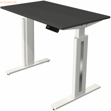 Kerkmann Sitz-/Stehtisch Move 3 fresh BxTxH 100x60x72-120cm anthrazit/ Kerkmann Sitz-/Stehtisch Move 3 fresh BxTxH 100x60x72-120cm anthrazit/ von Kerkmann