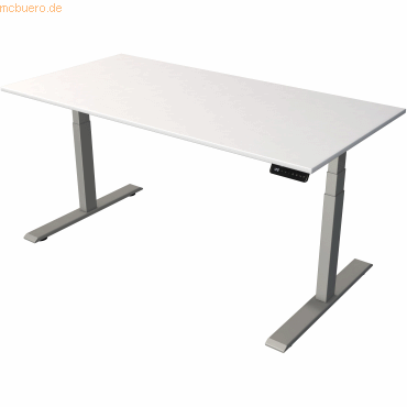 Kerkmann Steh-/Sitztisch Move 2 elektrisch Fuß silber 160x80x63-127cm von Kerkmann