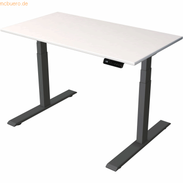 Kerkmann Steh-/Sitztisch SmartOffice elektrisch Fuß anthrazit 120x65x6 von Kerkmann