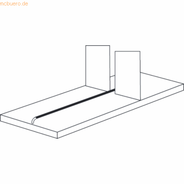 Kerkmann Trennsteg für Büro-Regal Progress 500 Breite 75cm für 60cm ti Kerkmann Trennsteg für Büro-Regal Progress 500 Breite 75cm für 60cm ti von Kerkmann