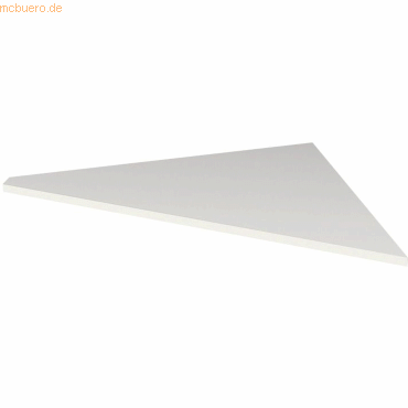 Kerkmann Verkettungsplatte Artline Holzdekor 85x85x68-82cm weiß Kerkmann Verkettungsplatte Artline Holzdekor 85x85x68-82cm weiß von Kerkmann
