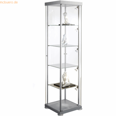 Kerkmann Vitrine expoline BxTxH 425x425x1800mm Kerkmann Vitrine expoline BxTxH 425x425x1800mm von Kerkmann