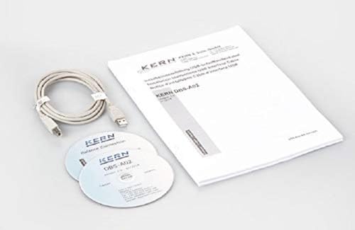 Kern - DBS-A02 - USB-Schnittstellen-Set für bidirektionalen Datenaustausch zwischen Feuchtebestimmer und Computer - DBS-A02 von Kern & Sohn