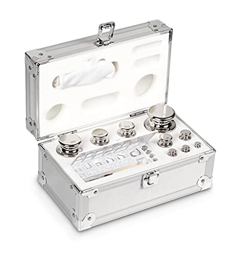 KERN Edelstahl Poliert E1 Gewichtssatz, Knopfform, Aluminiumetui, 1mg-200g, 23 pcs. KERN Edelstahl Poliert E1 Gewichtssatz, Knopfform, Aluminiumetui, 1mg-200g, 23 pcs. von Kern