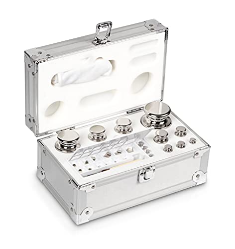 KERN Edelstahl Poliert E2 Gewichtssatz, Knopfform, Aluminiumetui, 1mg-100g, 21 pcs. KERN Edelstahl Poliert E2 Gewichtssatz, Knopfform, Aluminiumetui, 1mg-100g, 21 pcs. von Kern
